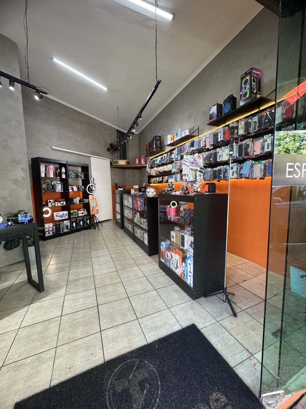 Vitrine de capinhas